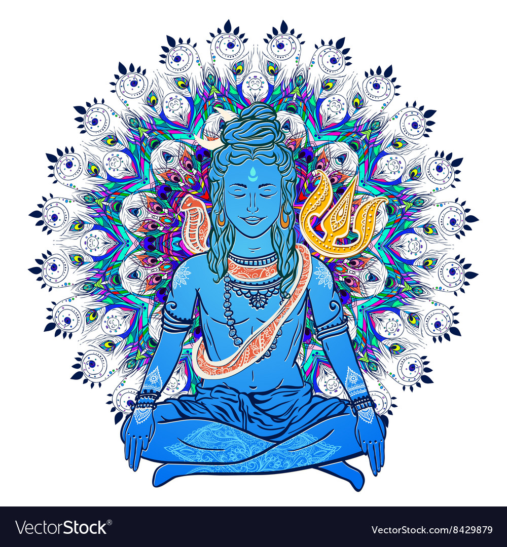 Shiva God Meditation