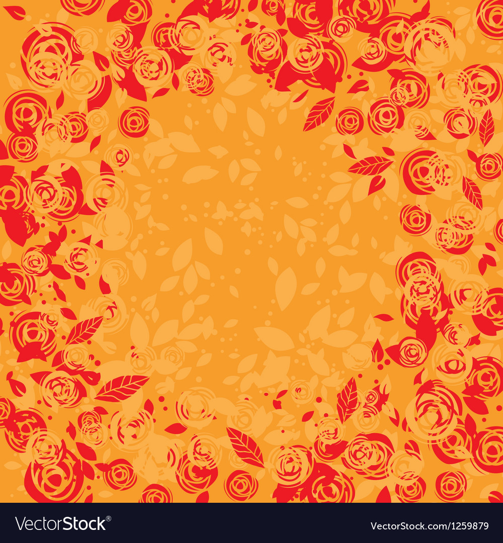 Summer roses background