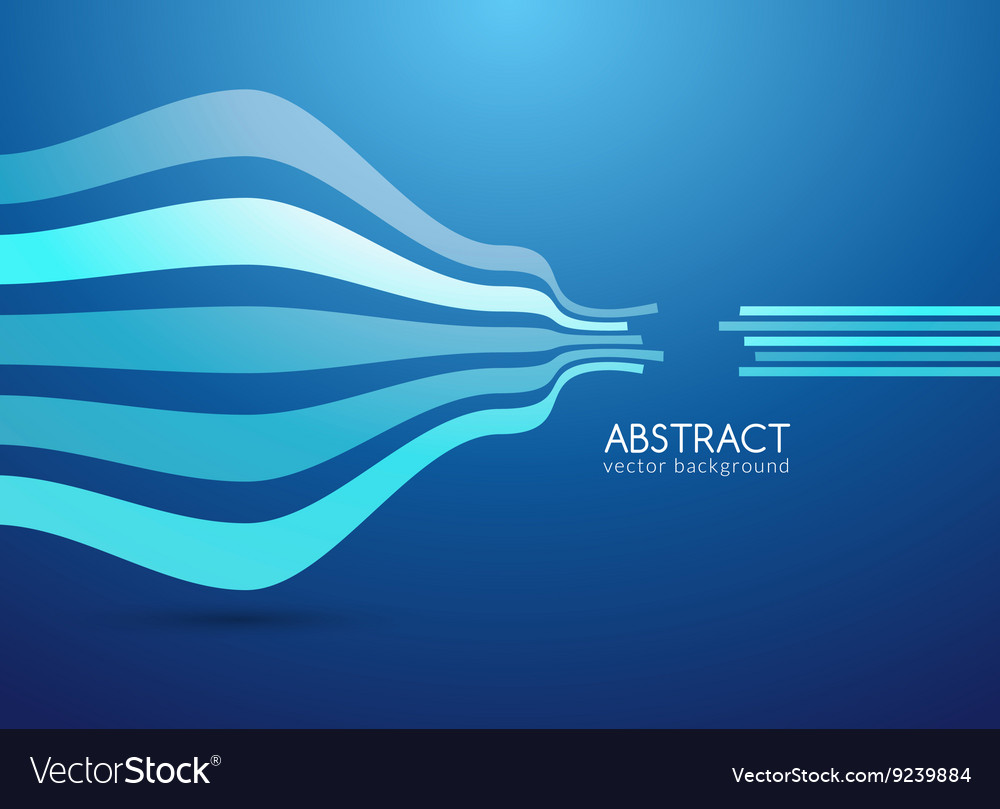 Abstract curve lines background