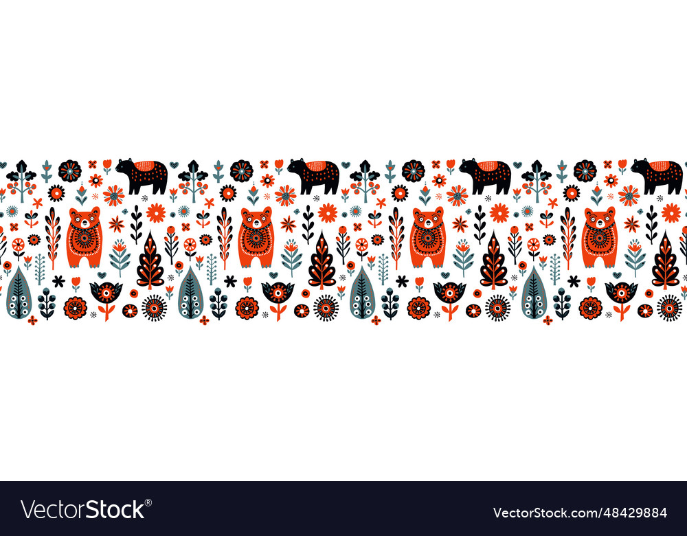 Simple minimalist scandinavian seamless pattern vector image Simple minimalist scandinavian seamless pattern