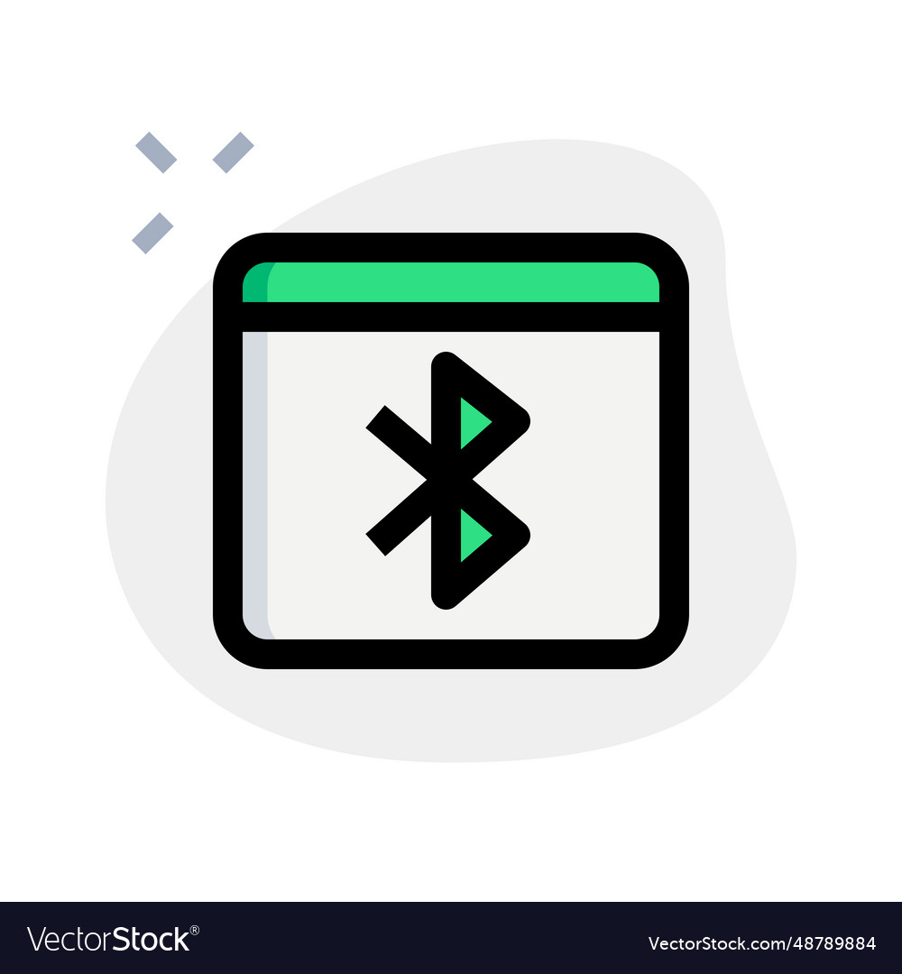 Website connected with bluetooth device