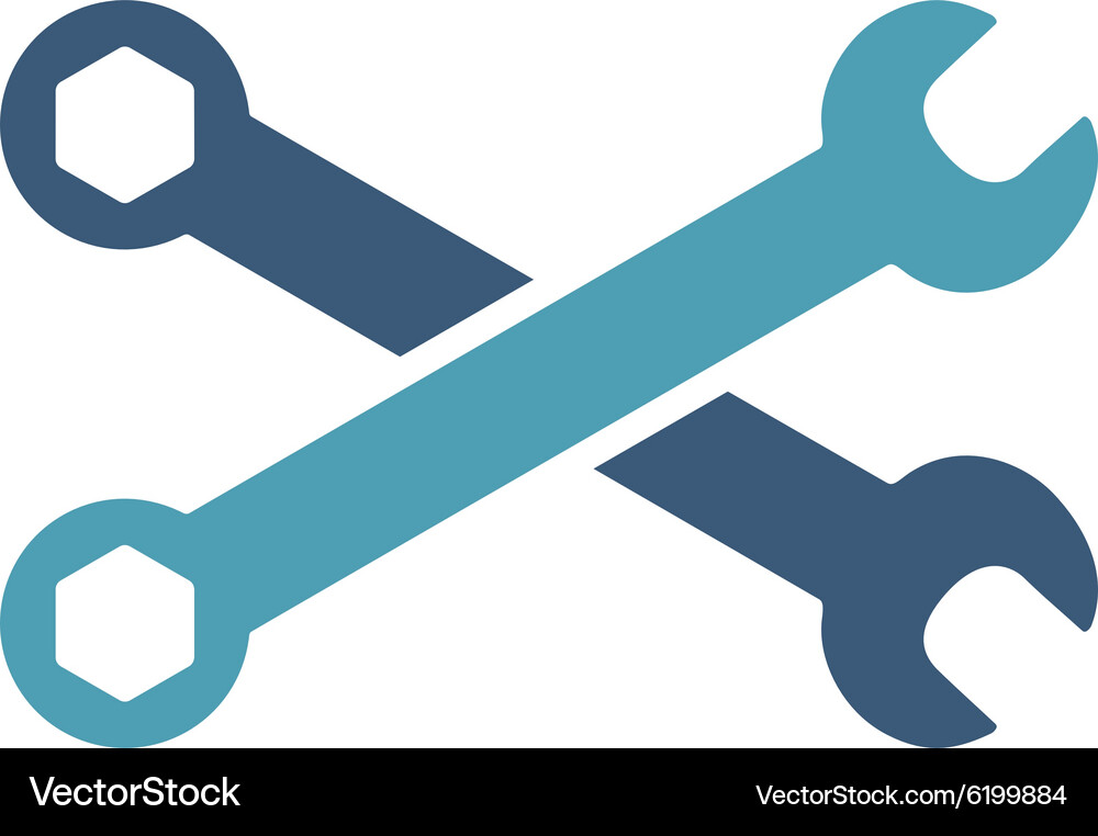 Wrenches icon Royalty Free Vector Image - VectorStock
