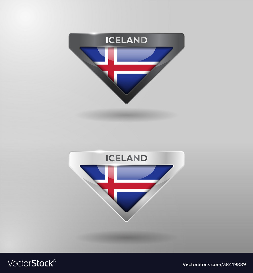 3d label tag and location pointer flag nation vector image 3d label tag and location pointer flag nation