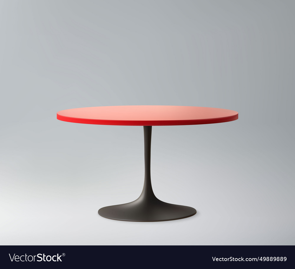 3d table mockup template for object presentation vector image 3d table mockup template for object presentation