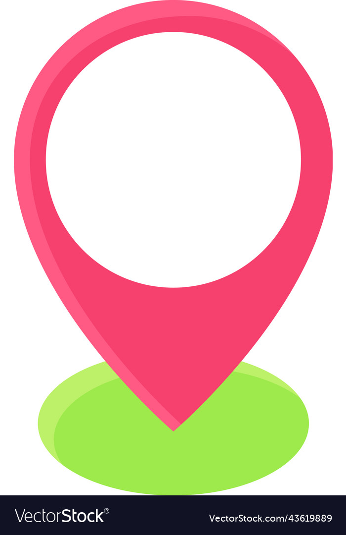 Location pin icon map and navigation