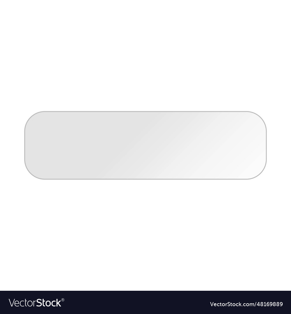 Rechteck Form Textfeld Gradienten Bannerelement vector image Rechteck Form Textfeld Gradienten Bannerelement