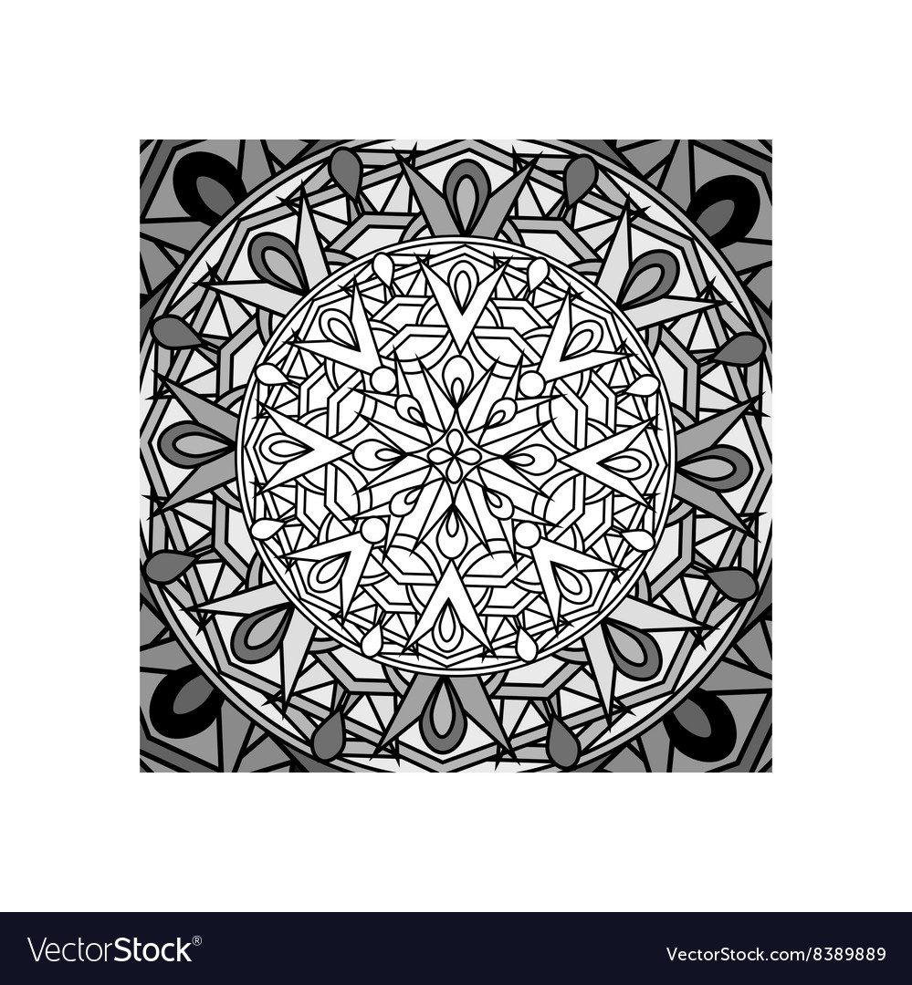 Seamless background with a circular pattern