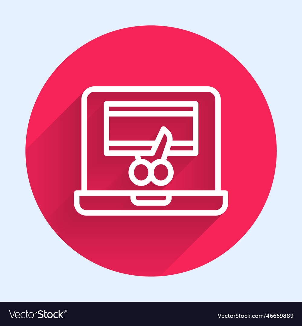 White line video recorder or editor software
