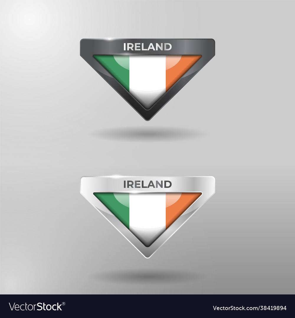 3d label tag and location pointer flag nation vector image 3d label tag and location pointer flag nation