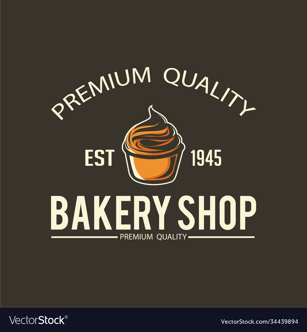 Bakery logo template