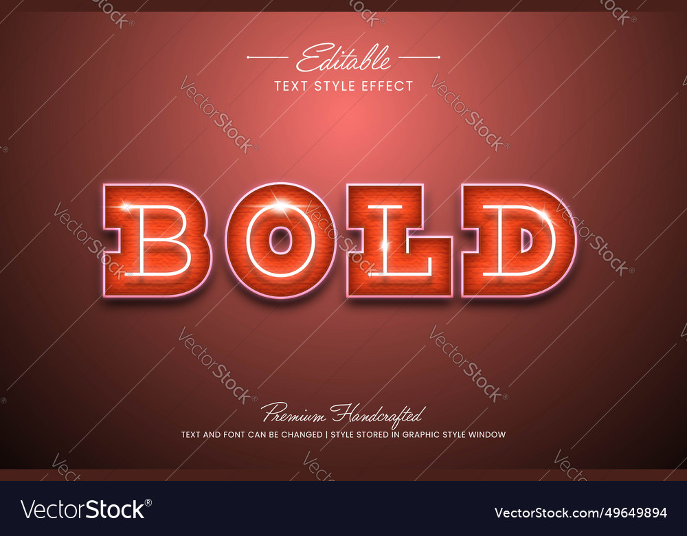Bold shiny graphic style on gradient background