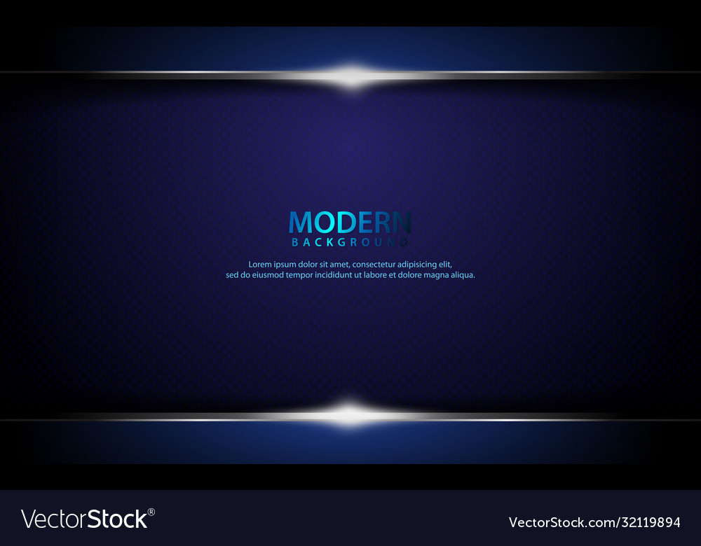 Dark blue abstract overlap layers background vector image Dark blue abstract overlap layers background