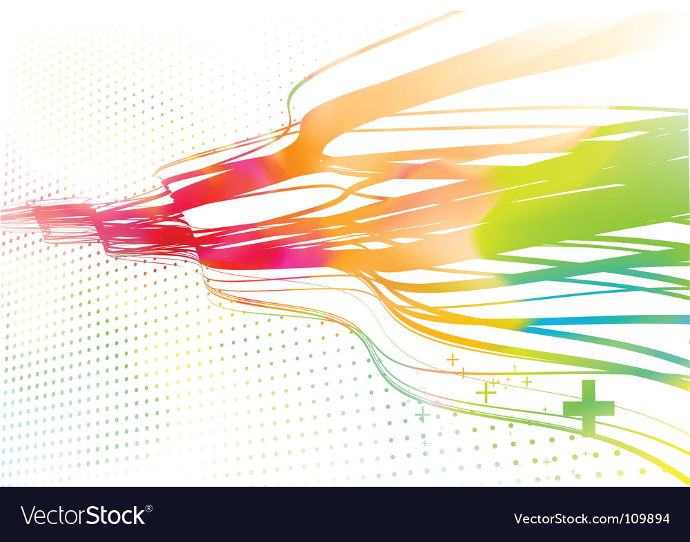Dynamic Curved Lines Background