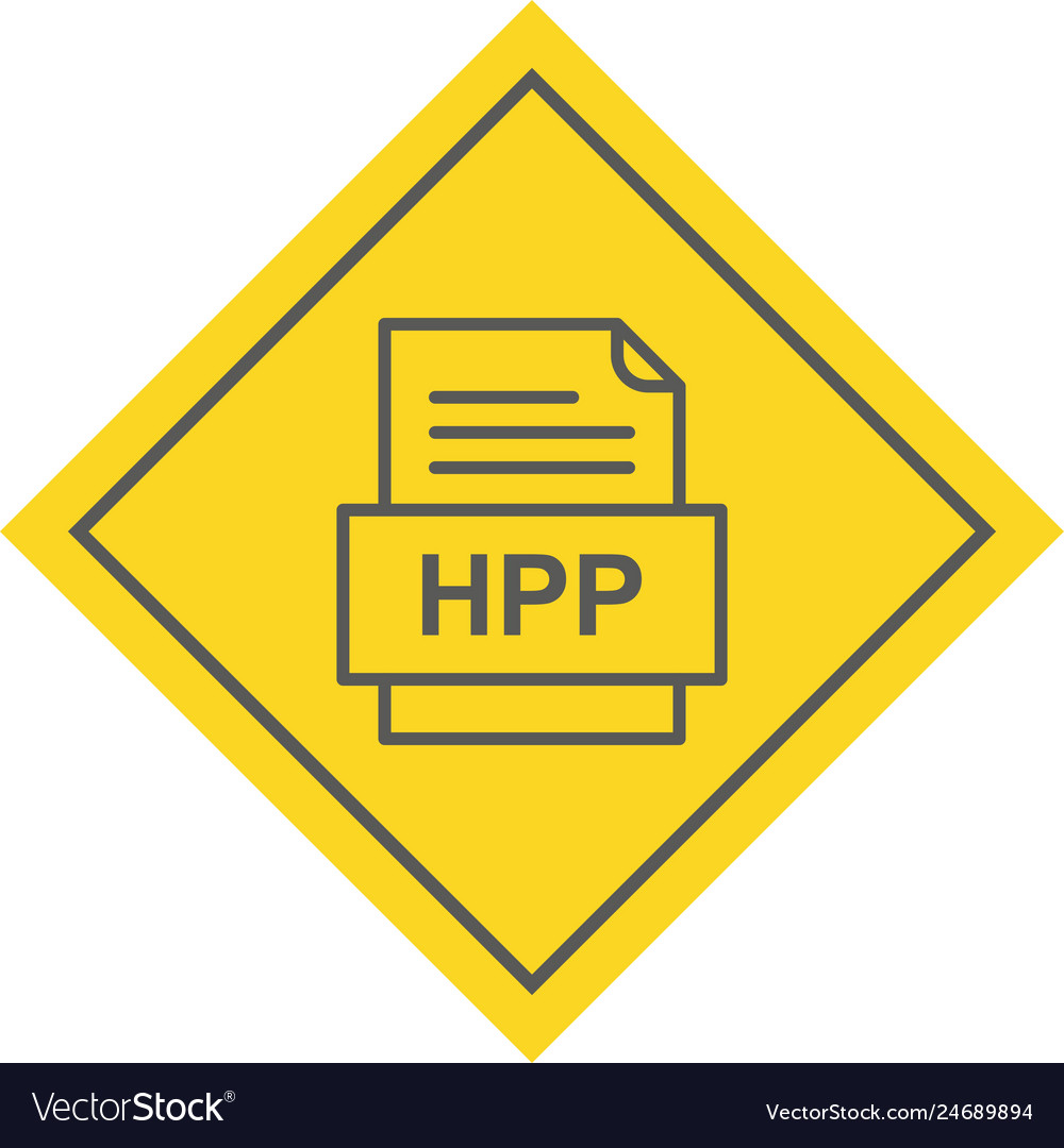 Hpp file document icon