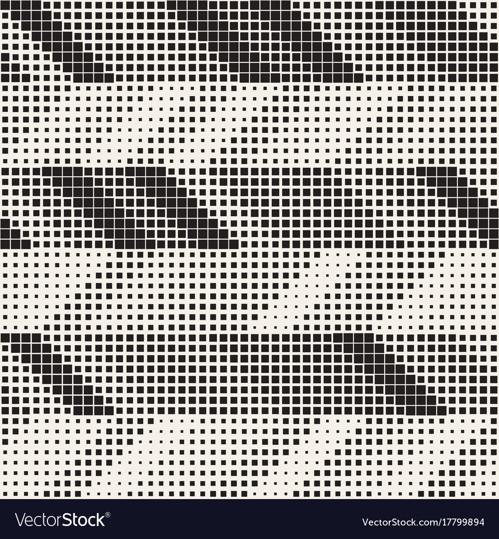 Irregular Geometric Halftone Pattern