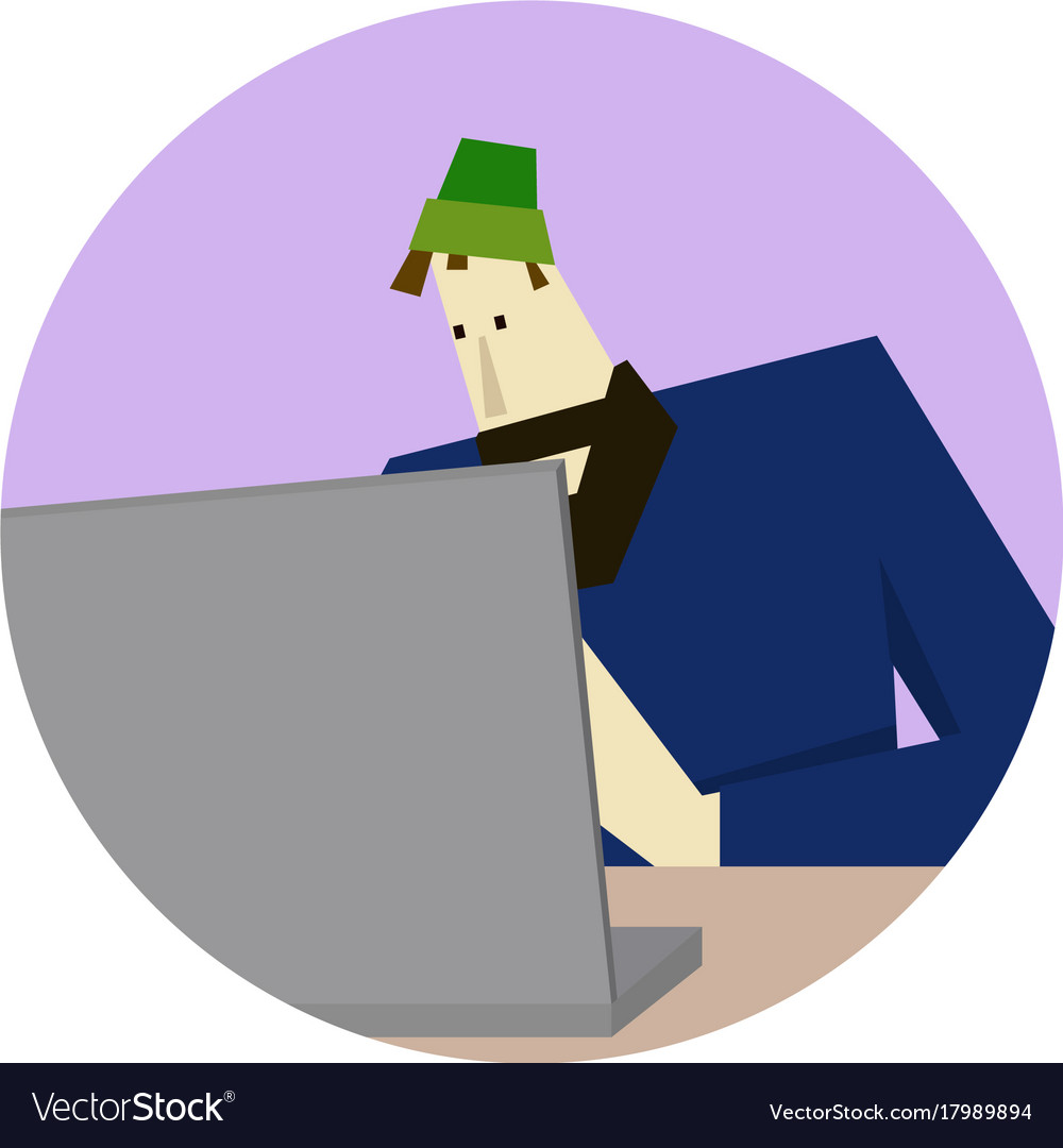Programmierer arbeiten und codieren durch den Computer