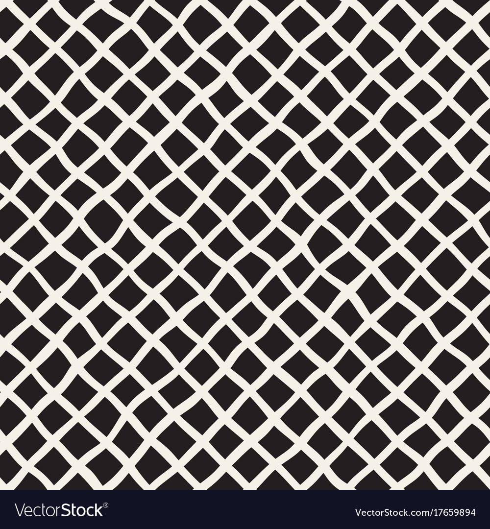 Seamless pattern with hand drawn waves abstract