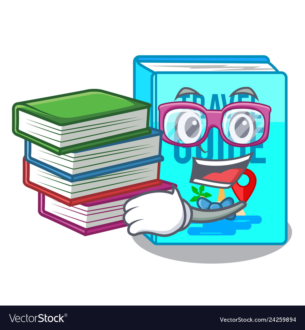 Student with Travel Guidebook