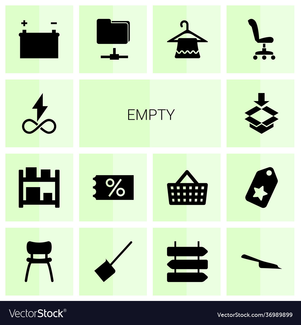 Empty icons