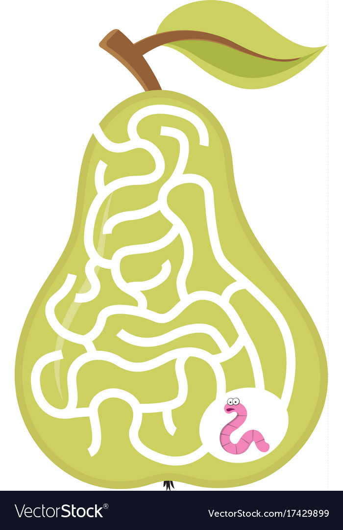 Pear maze simple
