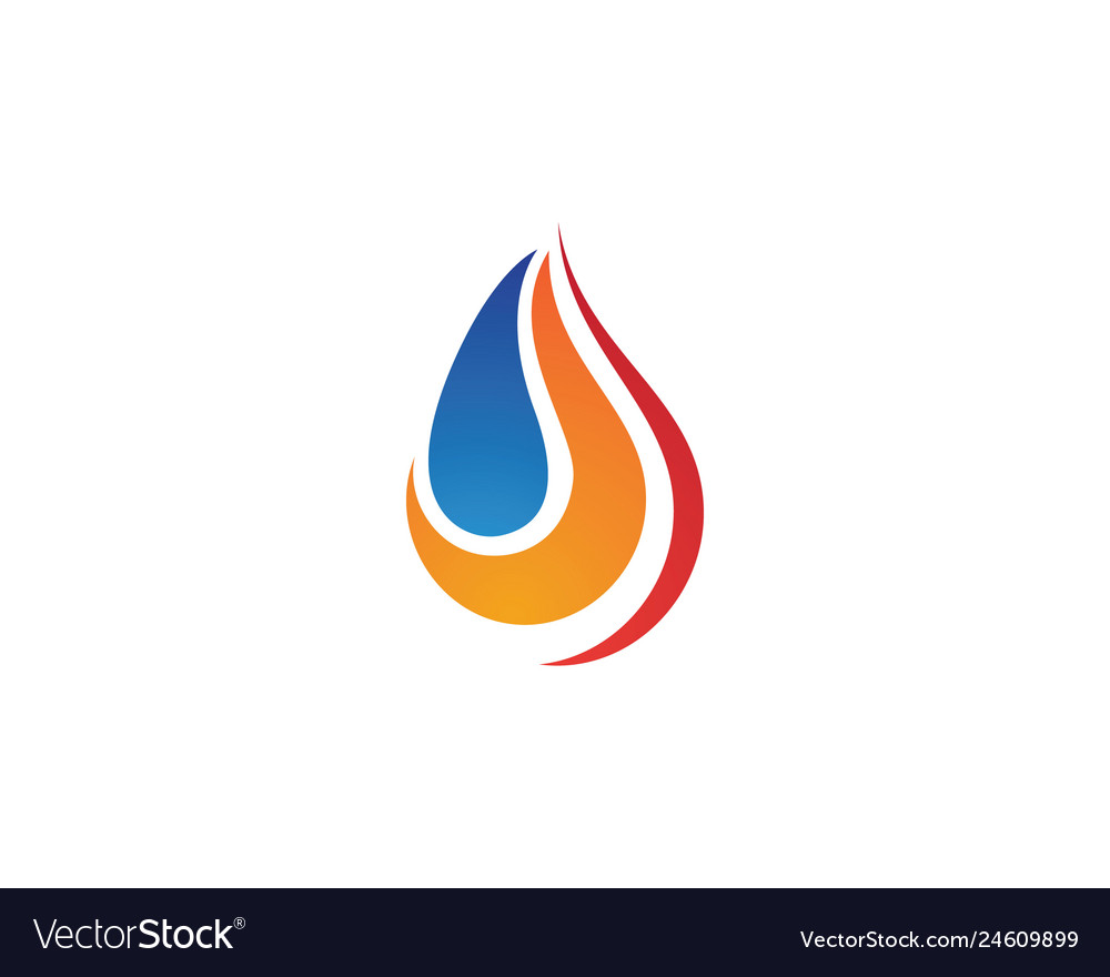 Water drop symbol Royalty Free Vector Image - VectorStock