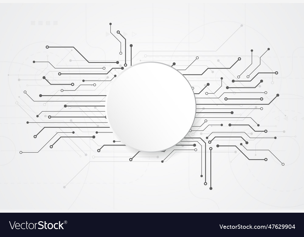 Abstract digital background with technology vector image Abstract digital background with technology