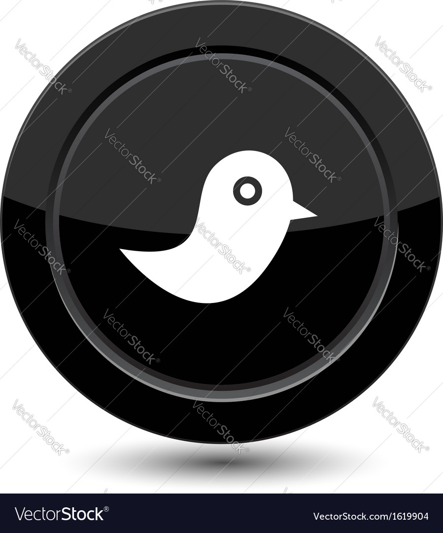 Button with bird
