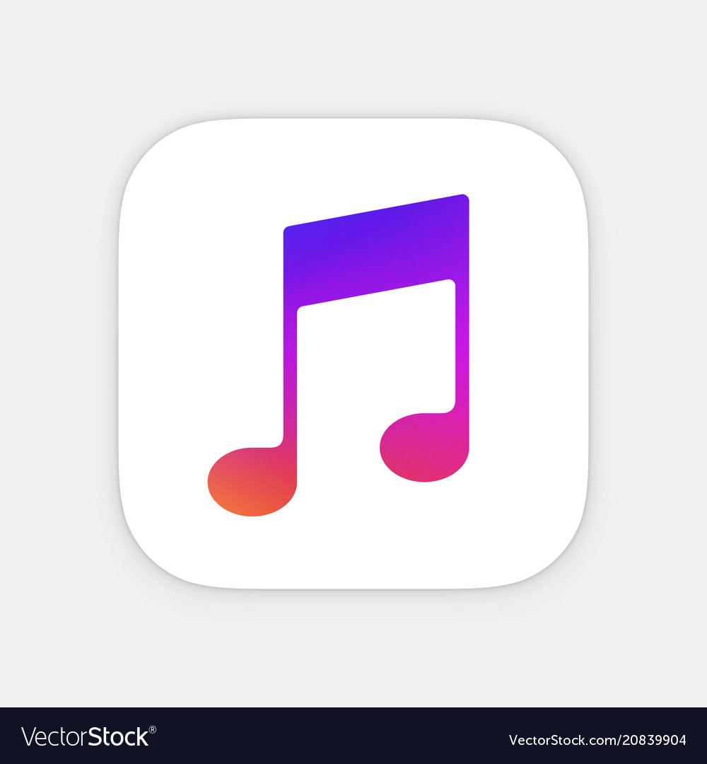 Music sound player app icon logo v14 - TemplateMonster