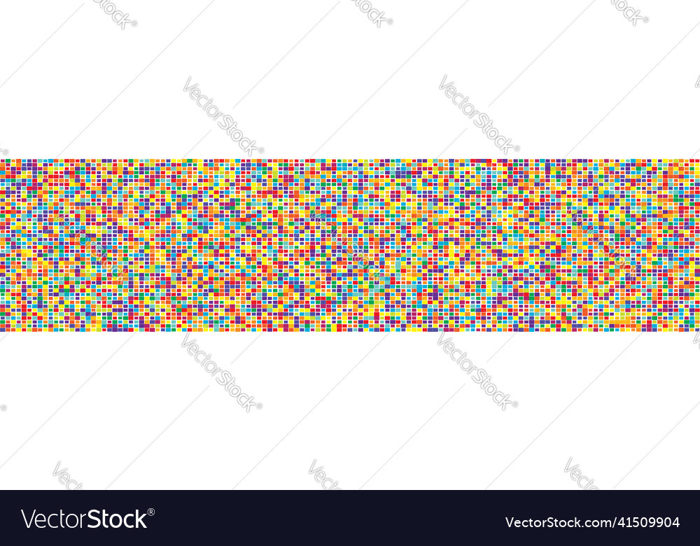 Random mosaic square tiles seamless repeatable vector image Random mosaic square tiles seamless repeatable