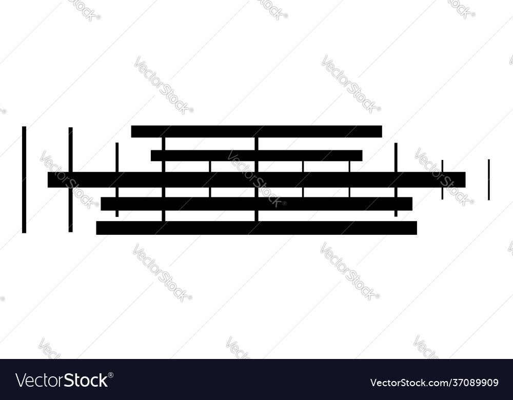 Irregular grid mesh lattice grating geometric