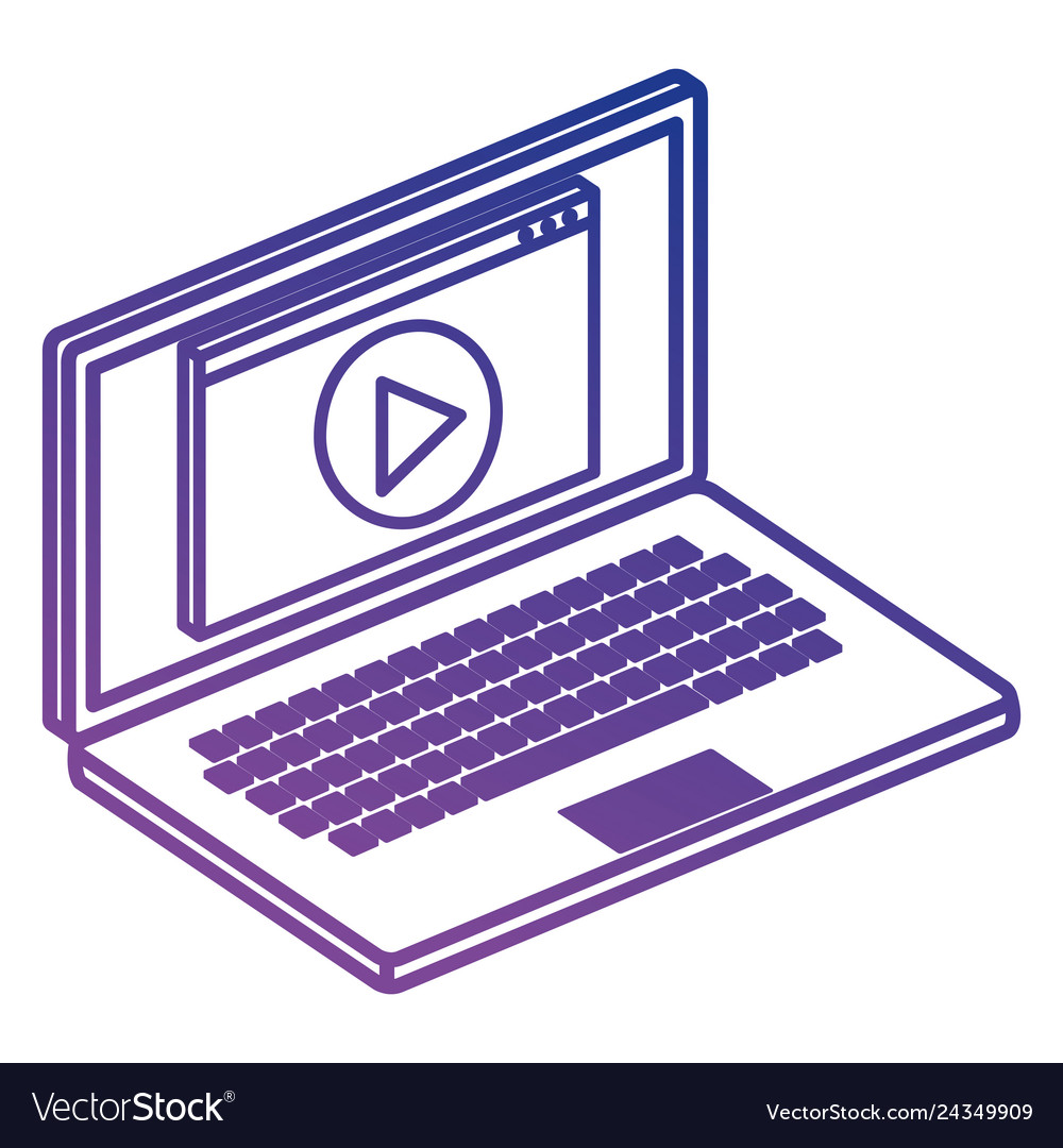 Laptop computer with media player