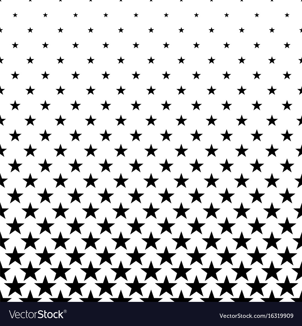 Monochrome star pattern - abstract background
