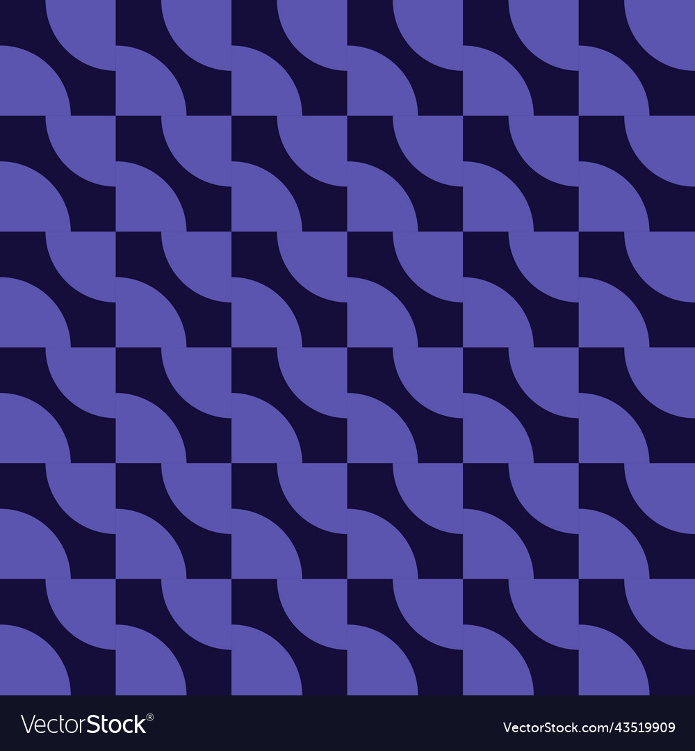 Seamless pattern with abstract geometric shape