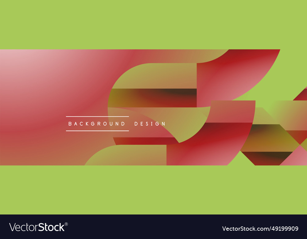 Simple geometric forms - dynamic Vector Image Simple geometric forms - dynamic