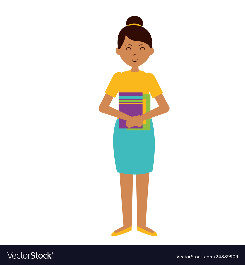 Woman teachers day Royalty Free Vector Image - VectorStock