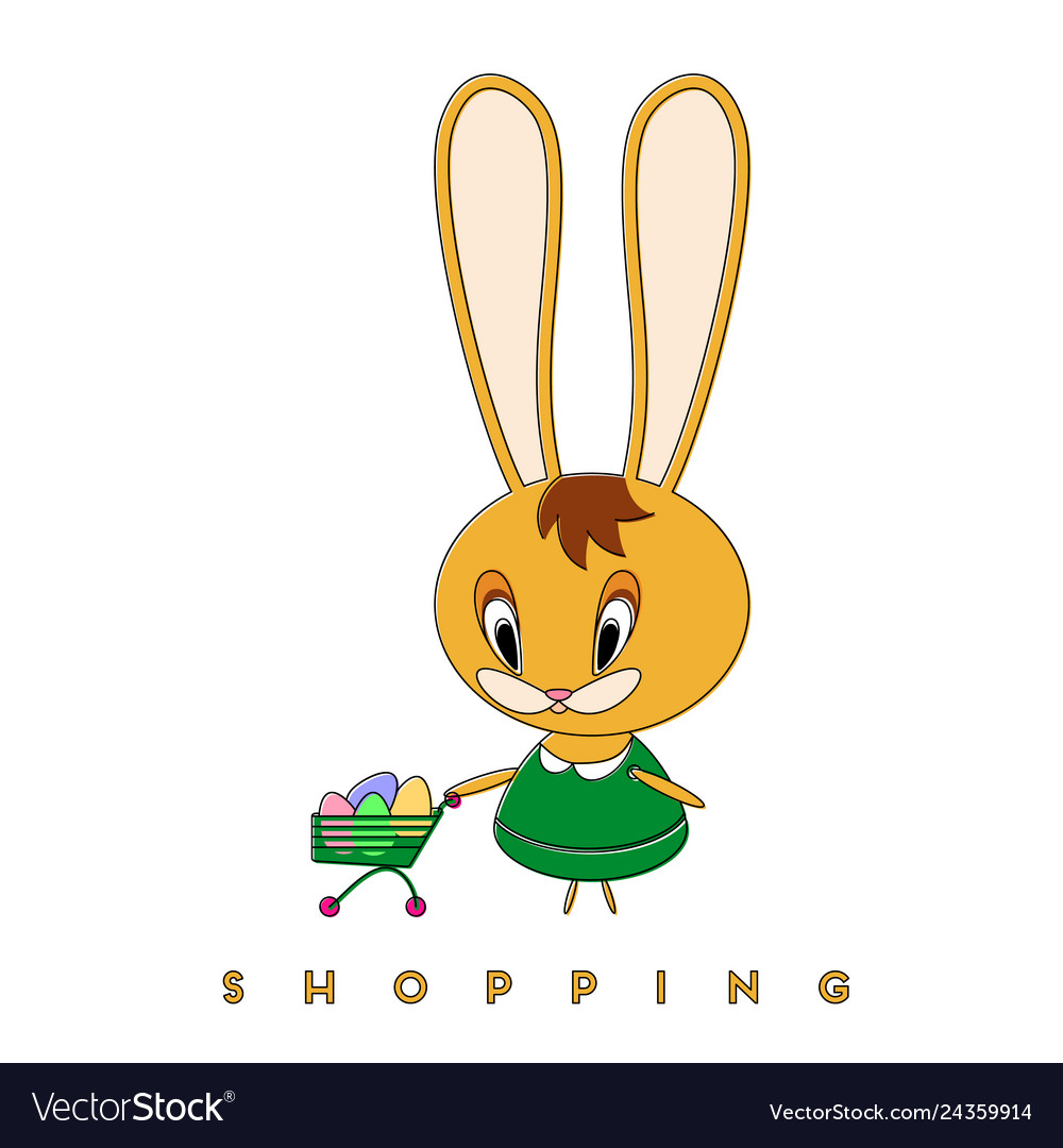 Rabbit and shopping