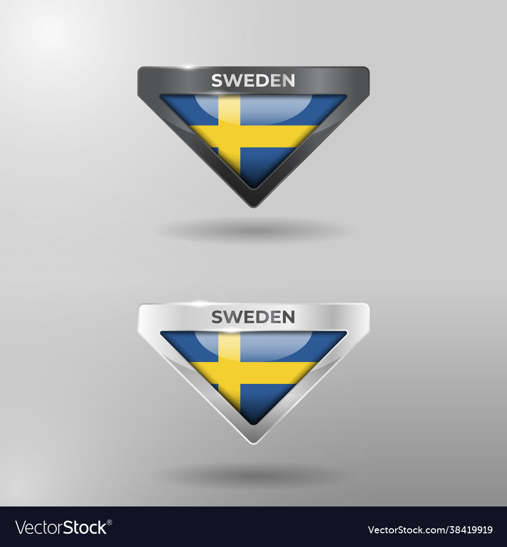 3d label tag and location pointer flag nation vector image 3d label tag and location pointer flag nation