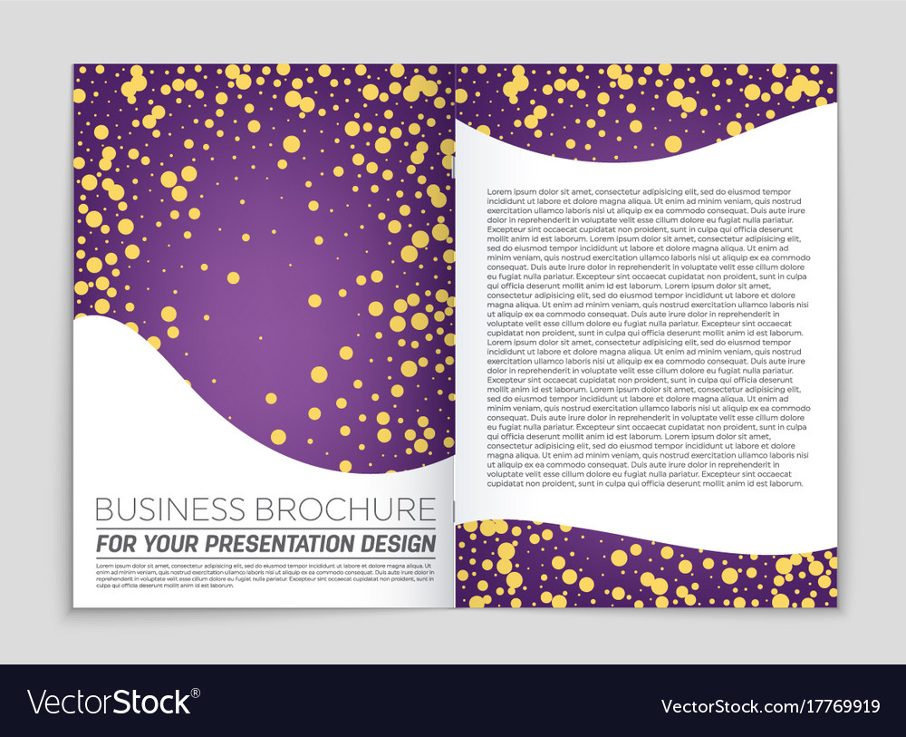 Abstract layout background set for art