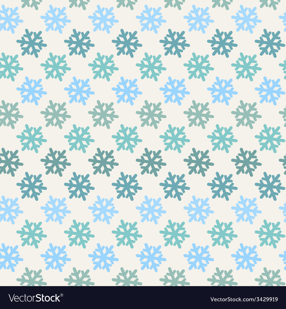 Color abstract snowflake pattern
