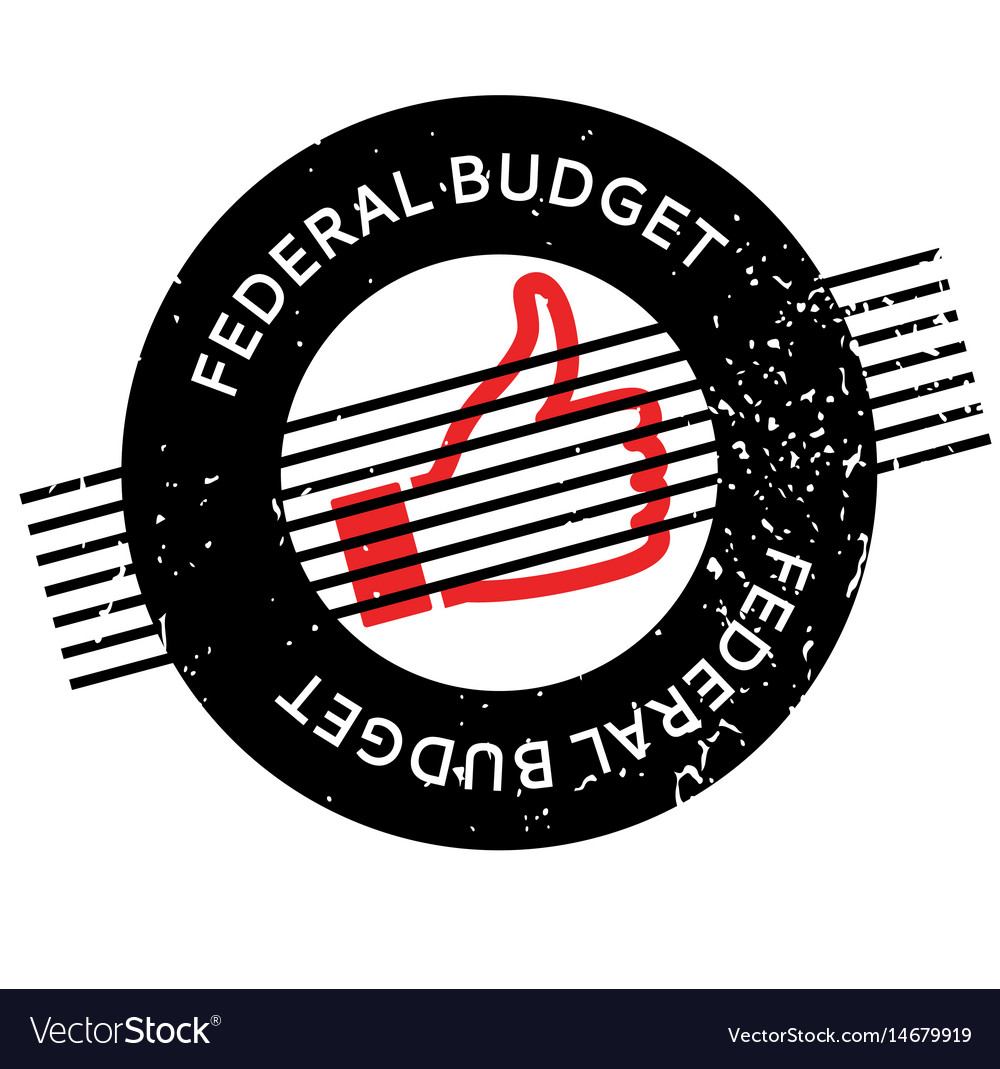 Federal budget rubber stamp