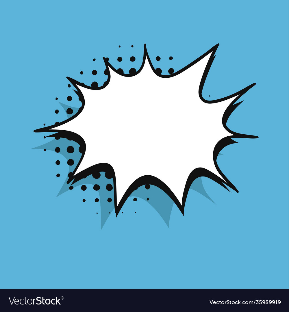 Set pop art speech bubbles without text vector image Set pop art speech bubbles without text
