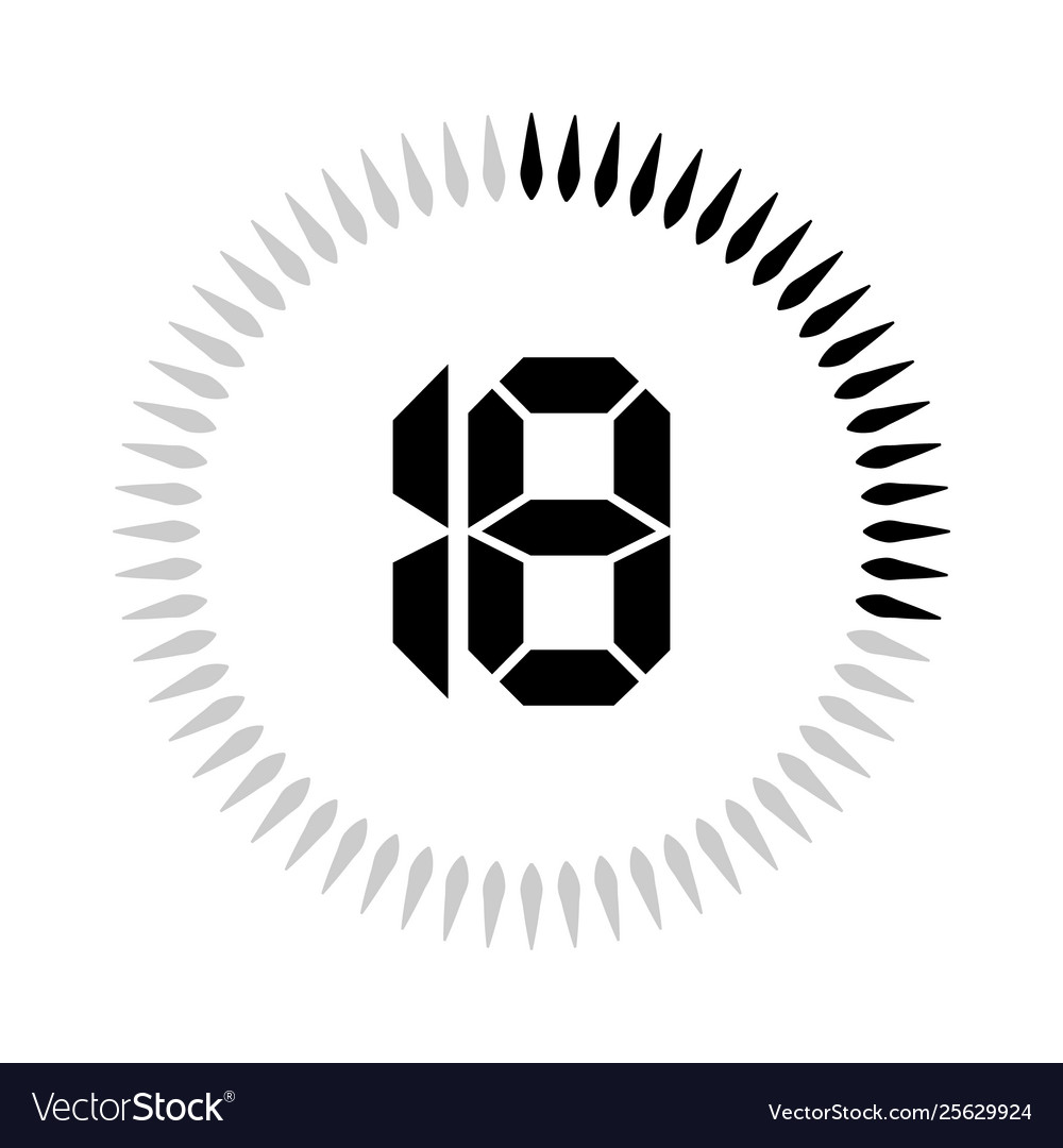 18 minutes or seconds timer