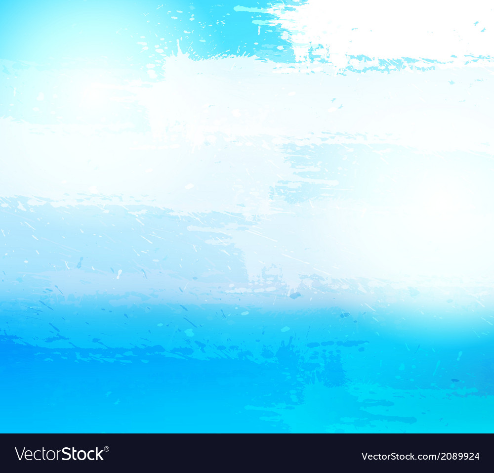 Abstract grunge blue background