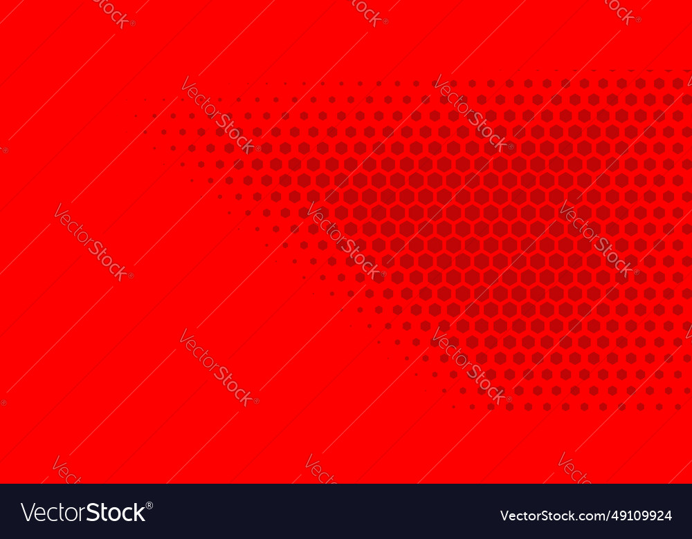Geometric abstract hexagon two color background