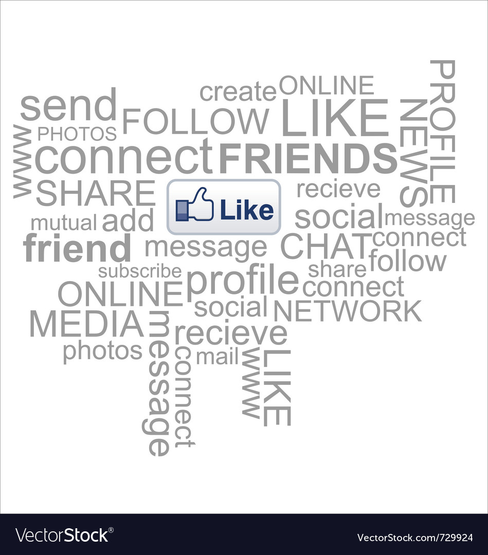 Like background Royalty Free Vector Image - VectorStock