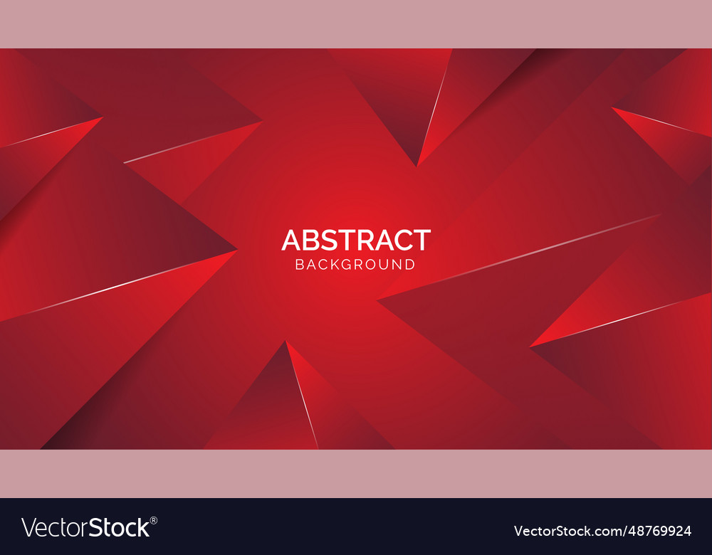 Red Triangle Abstract Background