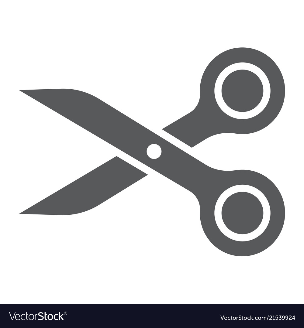 cutting out scissors