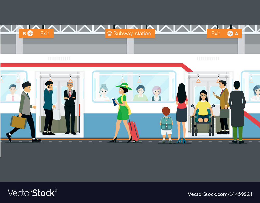 Subway Royalty Free Vector Image - VectorStock