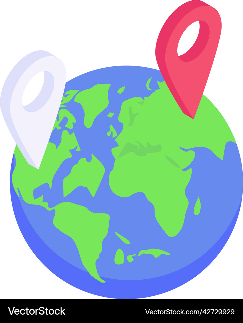 Geolocation Royalty Free Vector Image - VectorStock