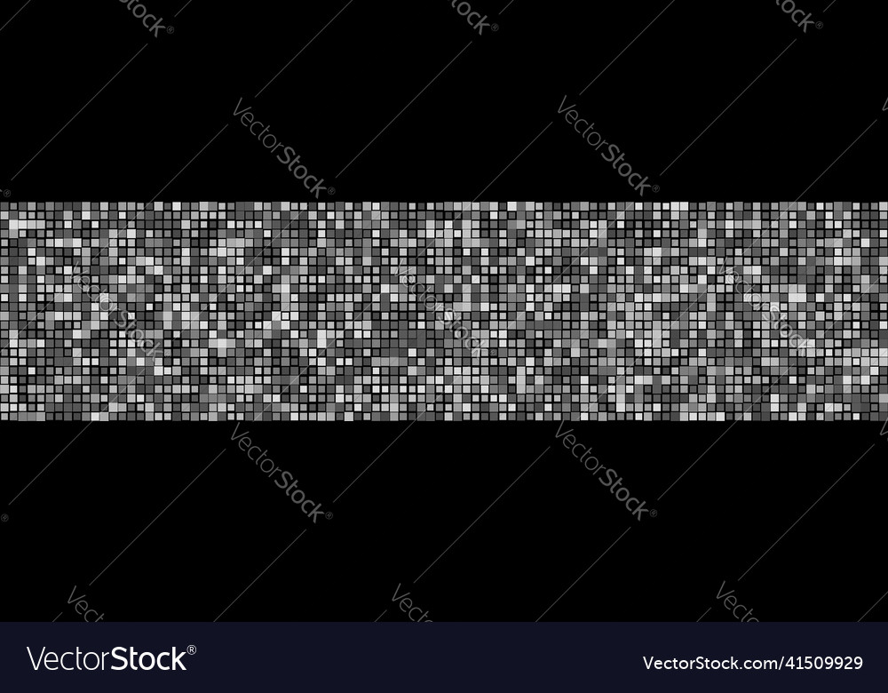 Random mosaic square tiles seamless repeatable
